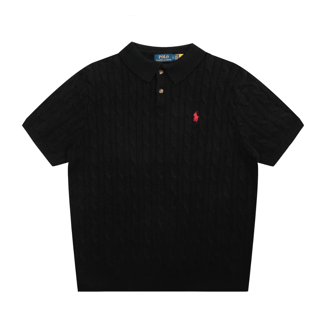 🅿️186 "Top quality" Style number: DS062# (not off the shelves all year round) [Ralph Lauren men's POLO lapel solid color pony embroidered logo knitted short sleeves] ✅Ralph Lauren Ralph Lauren classic basic lapel POLO men's all-season knitted short sleeves ✅Main supplier platform live broadcast Wholesale entity Replacement when out of stock Not off the shelf ✅ZP quality 1:1 version Scan the code to enter the GF website Counter quality ✅Details and quality are the only one in Guangzhou. Imported quality cotton yarn, focusing on high-end, cost-effective. Needless to say good quality. ✅The version restores the original version. The maximum size can be worn up to 200 pounds. Loose, comfortable and stress-free. ✅The upper body is simple and easy to match. A must-have for men. Good-looking clothes are never picky. A must-have for men's wardrobe. Size: S-XL. Color: Black, White, Gray, Khaki, Navy Blue, Gentleman's Lake Blue.